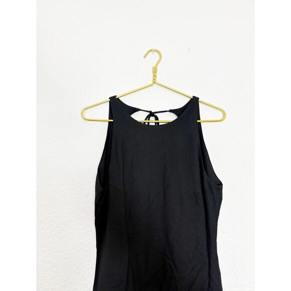 NWT BONDI Born Ophelia Maxi Dress Size Large Black Open Back Aline - Picture 4 of 12